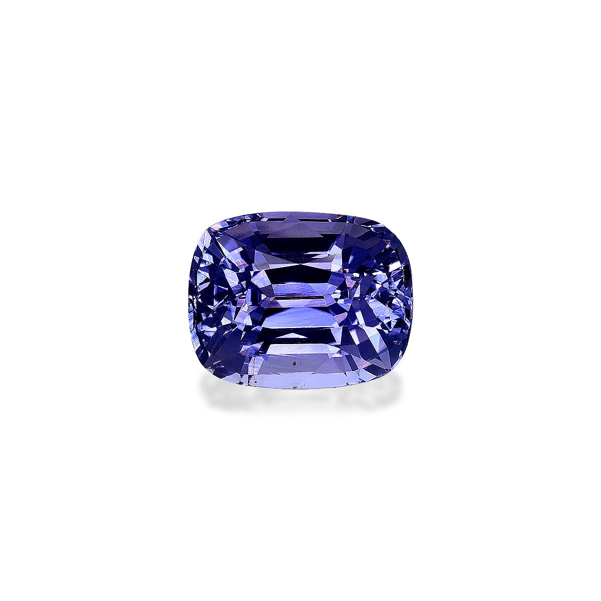 Blue Sapphire Cushion Fine Step Cut Blue