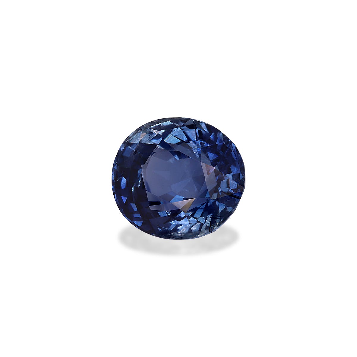 Blue Sapphire Oval Fine Step Cut Blue