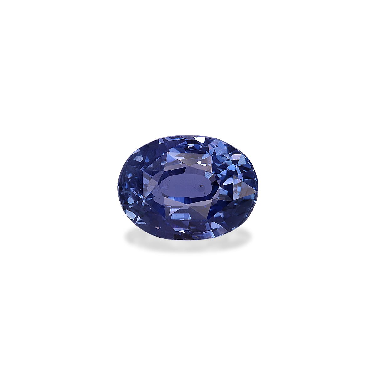 Blue Sapphire Oval Fine Step Cut Blue