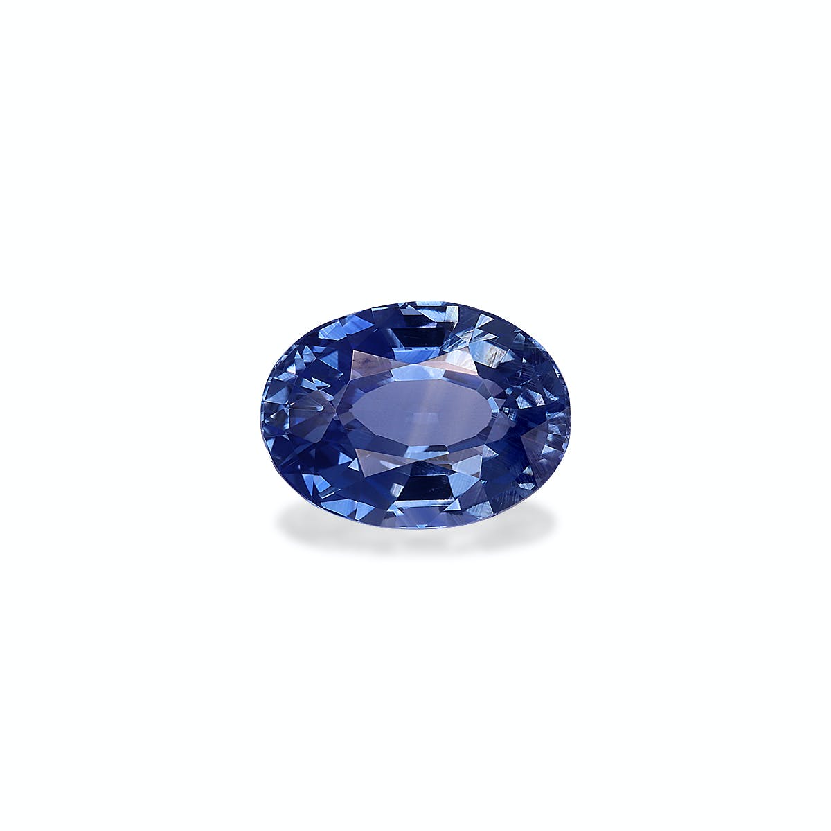 Blue Sapphire Oval Fine Step Cut Blue