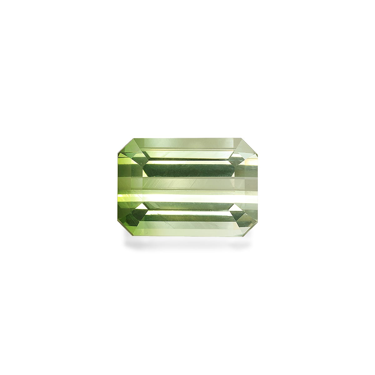 Bi Colour Tourmaline Rectangular Emerald Cut Bi Colour