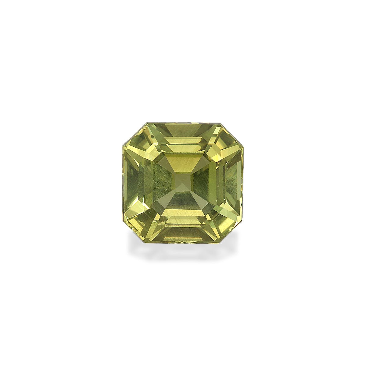 Chrysoberyl Square Asscher Cut Yellow