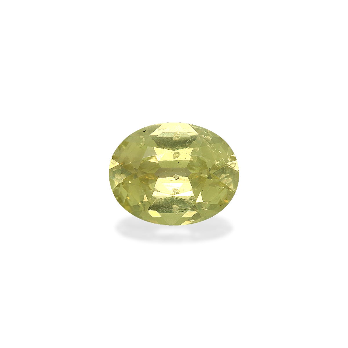 Chrysoberyl Oval Fine Step Cut Yellow