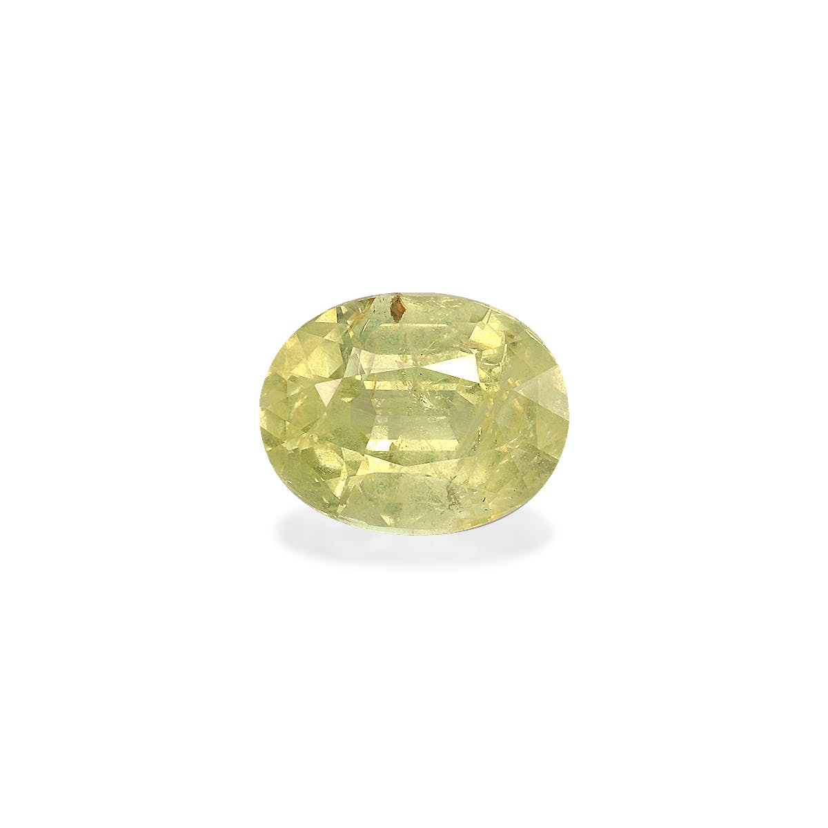 Chrysoberyl Oval Fine Step Cut Yellow