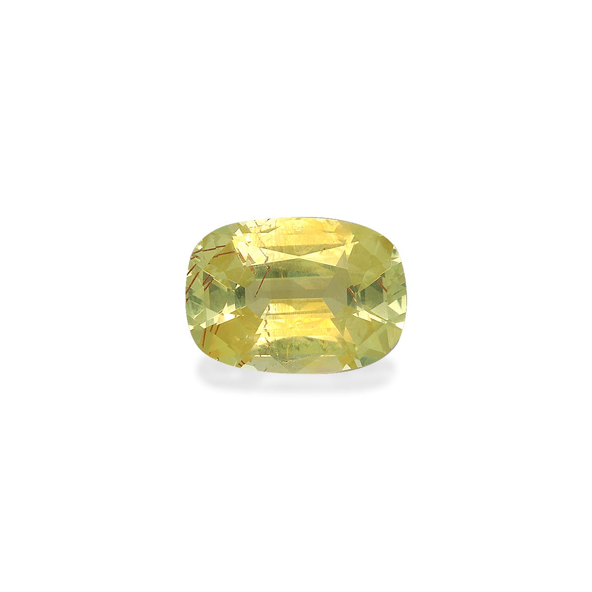 Chrysoberyl Cushion Fine Step Cut Yellow