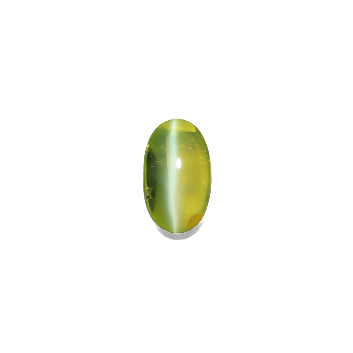 Cats Eye Oval Cabochon Pistachio Green