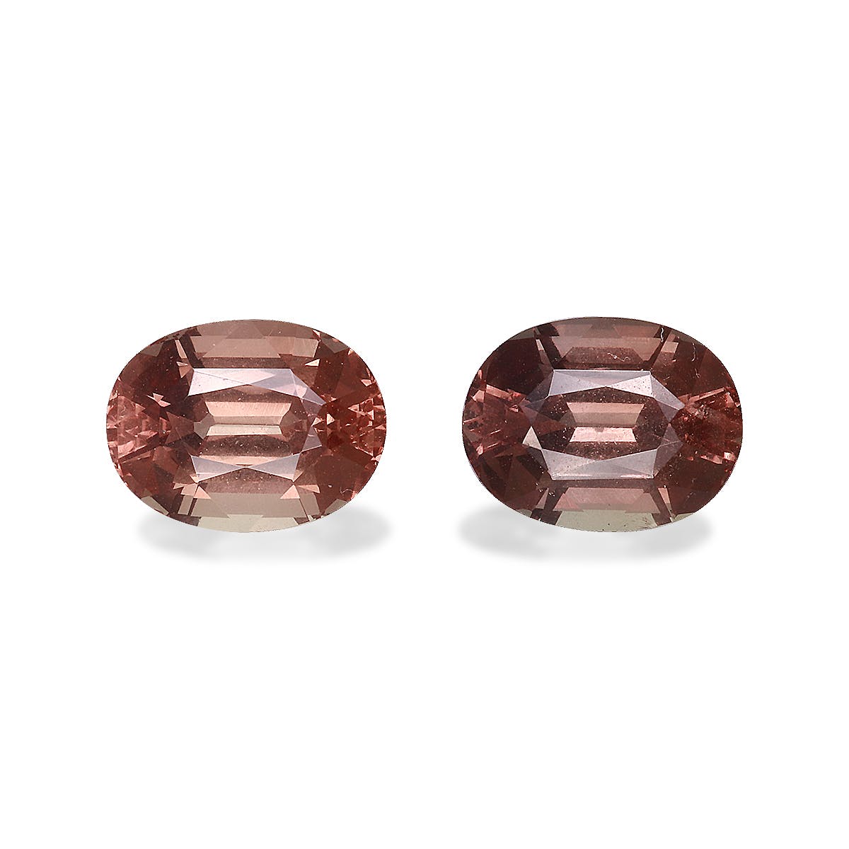 Colour Change Garnet Oval Fine Step Cut Brown