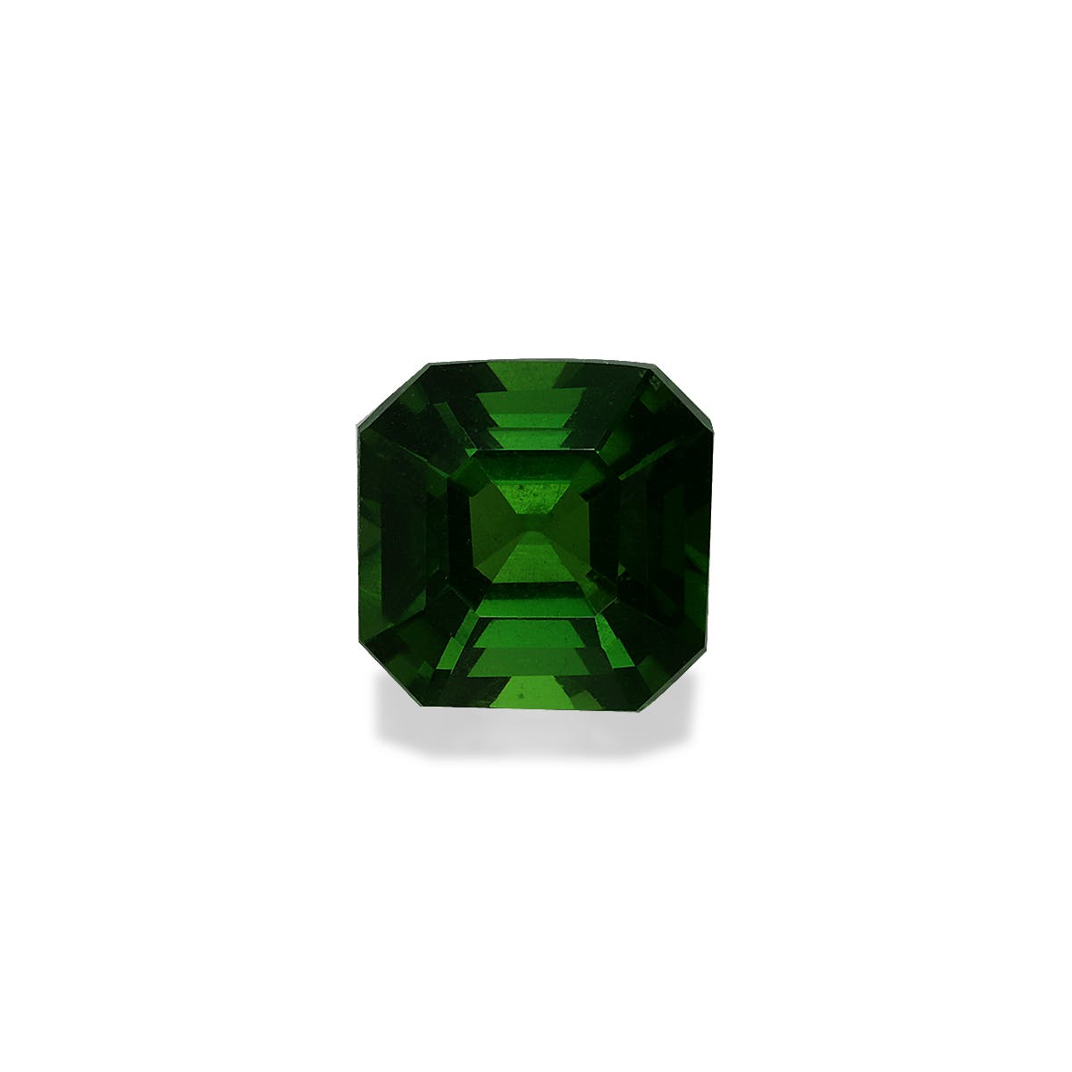 Chrome Tourmaline Rectangular Emerald Cut Green