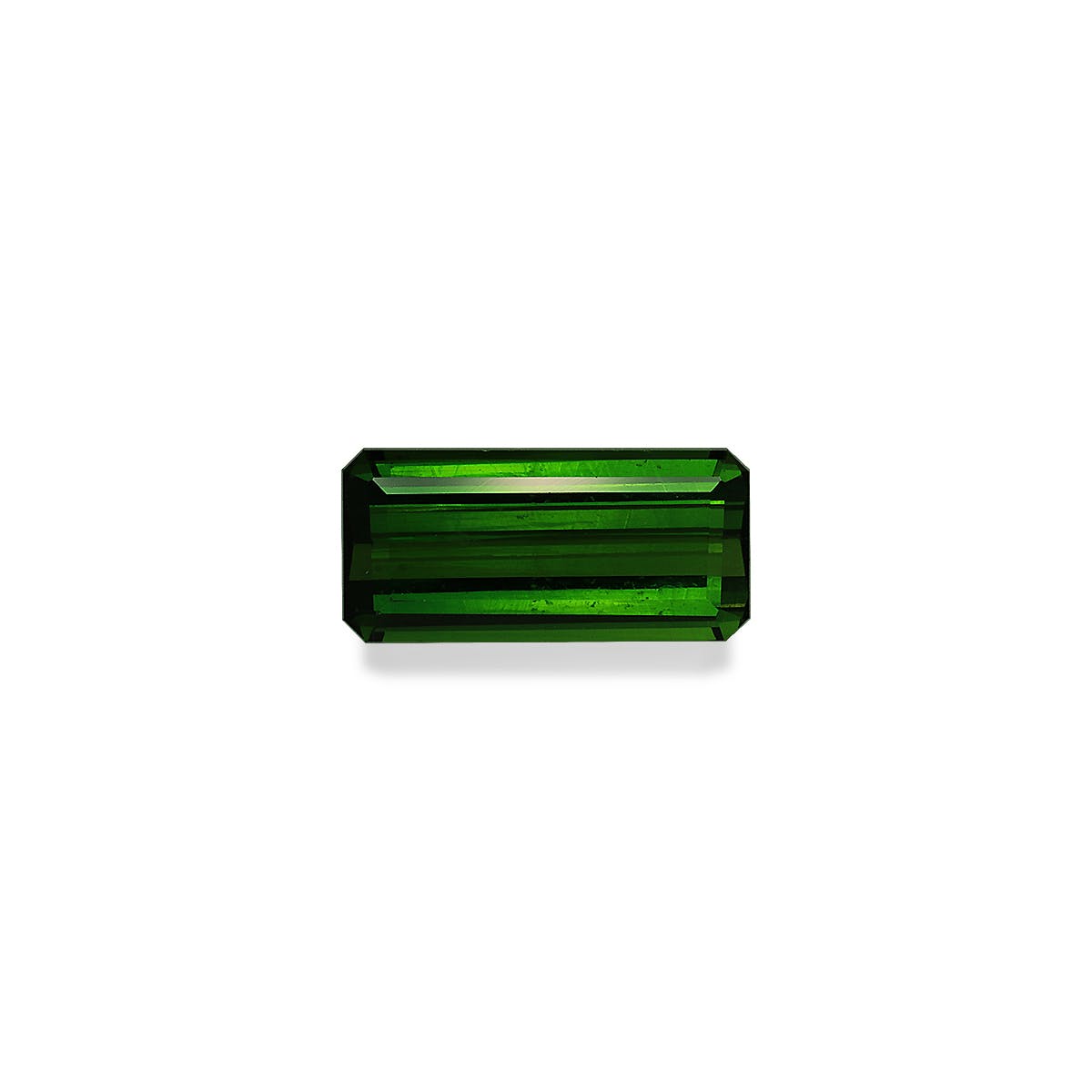 Chrome Tourmaline Rectangular Emerald Cut Green