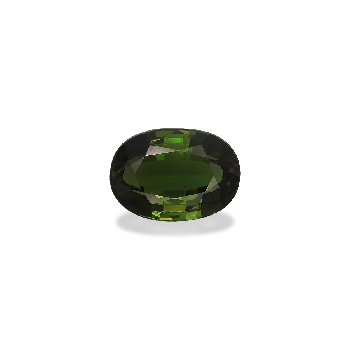 Chrome Tourmaline Oval Fine Step Cut Green