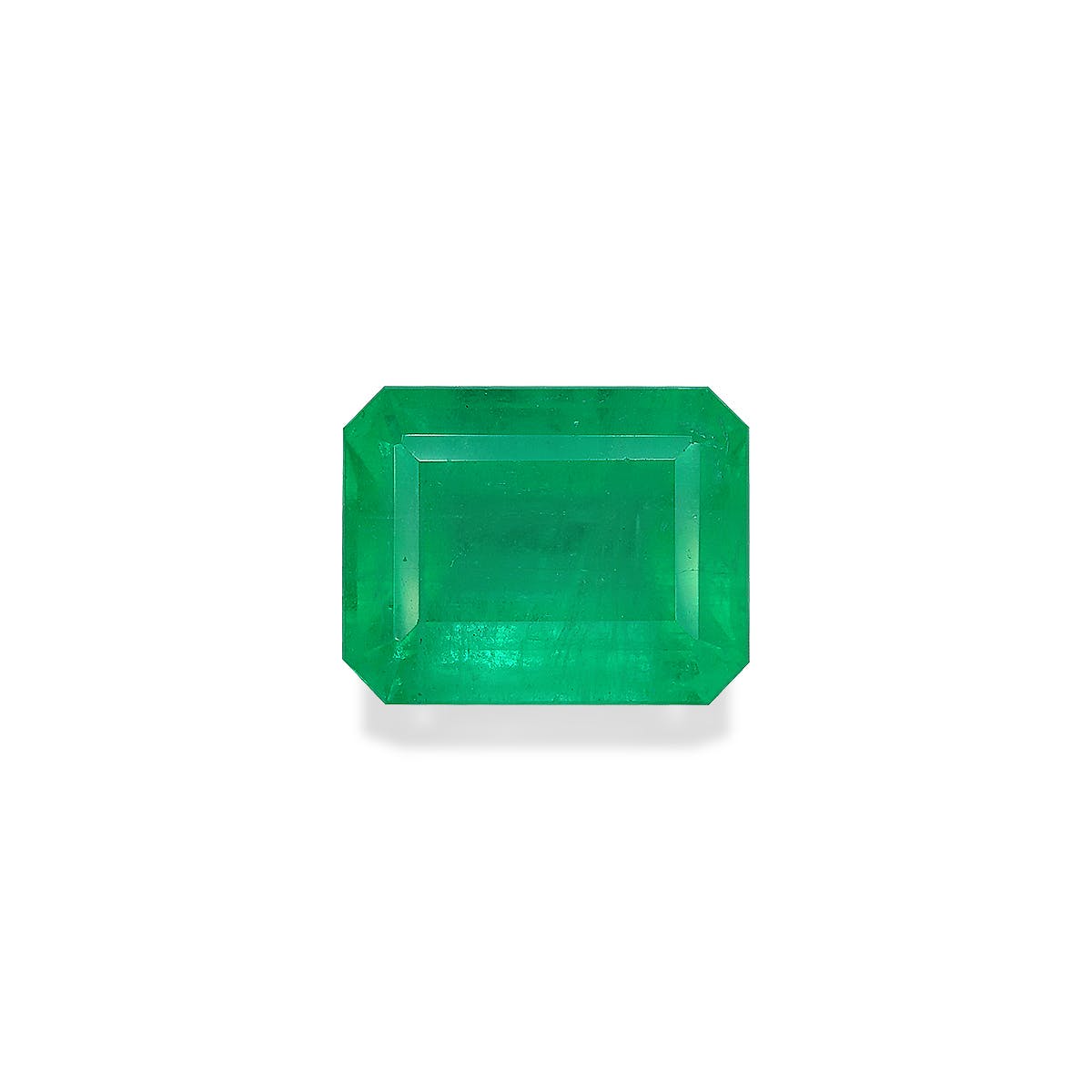 Colombian Emerald Rectangular Emerald Cut Green