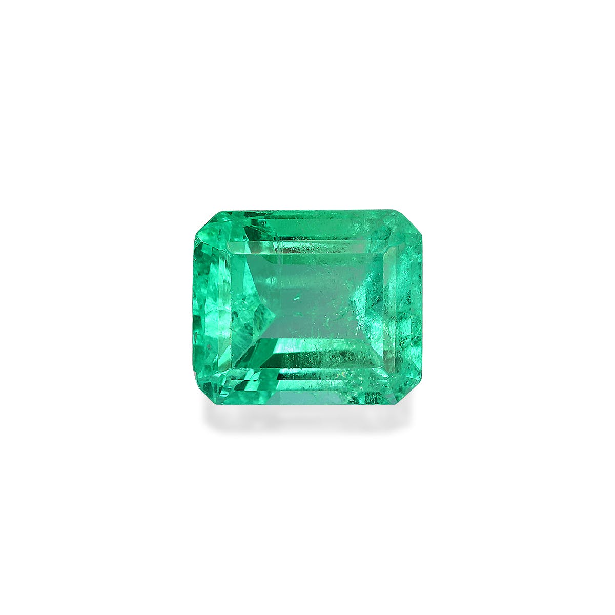 Colombian Emerald Rectangular Emerald Cut Green