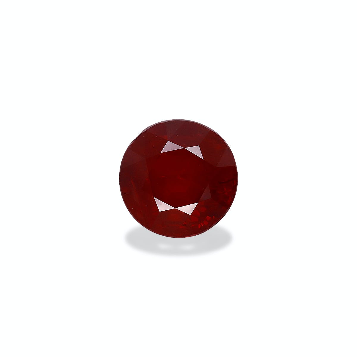 Mozambique Ruby Round  Red