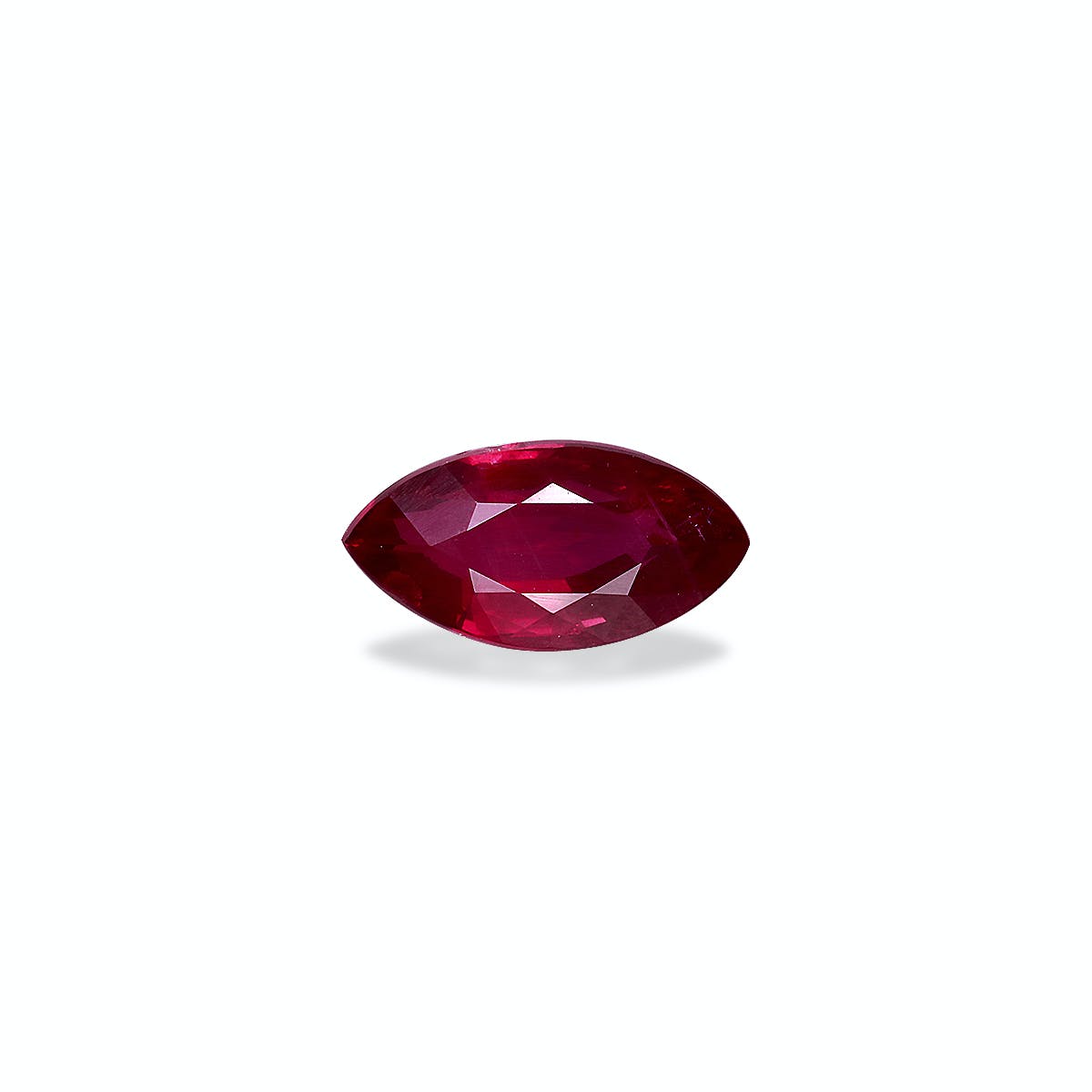 Mozambique Ruby Marquise Fine Step Cut Red