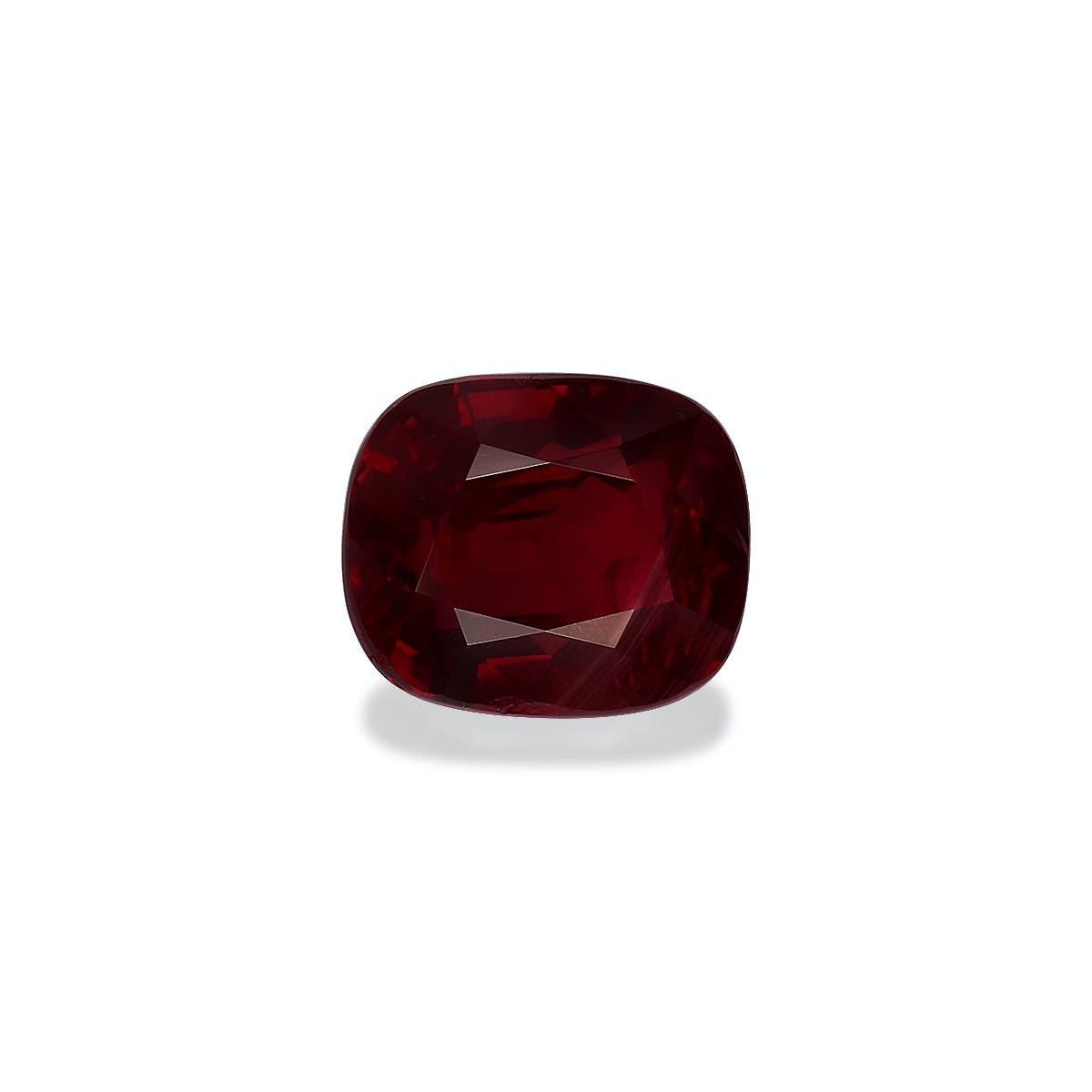 Mozambique Ruby Cushion  Red