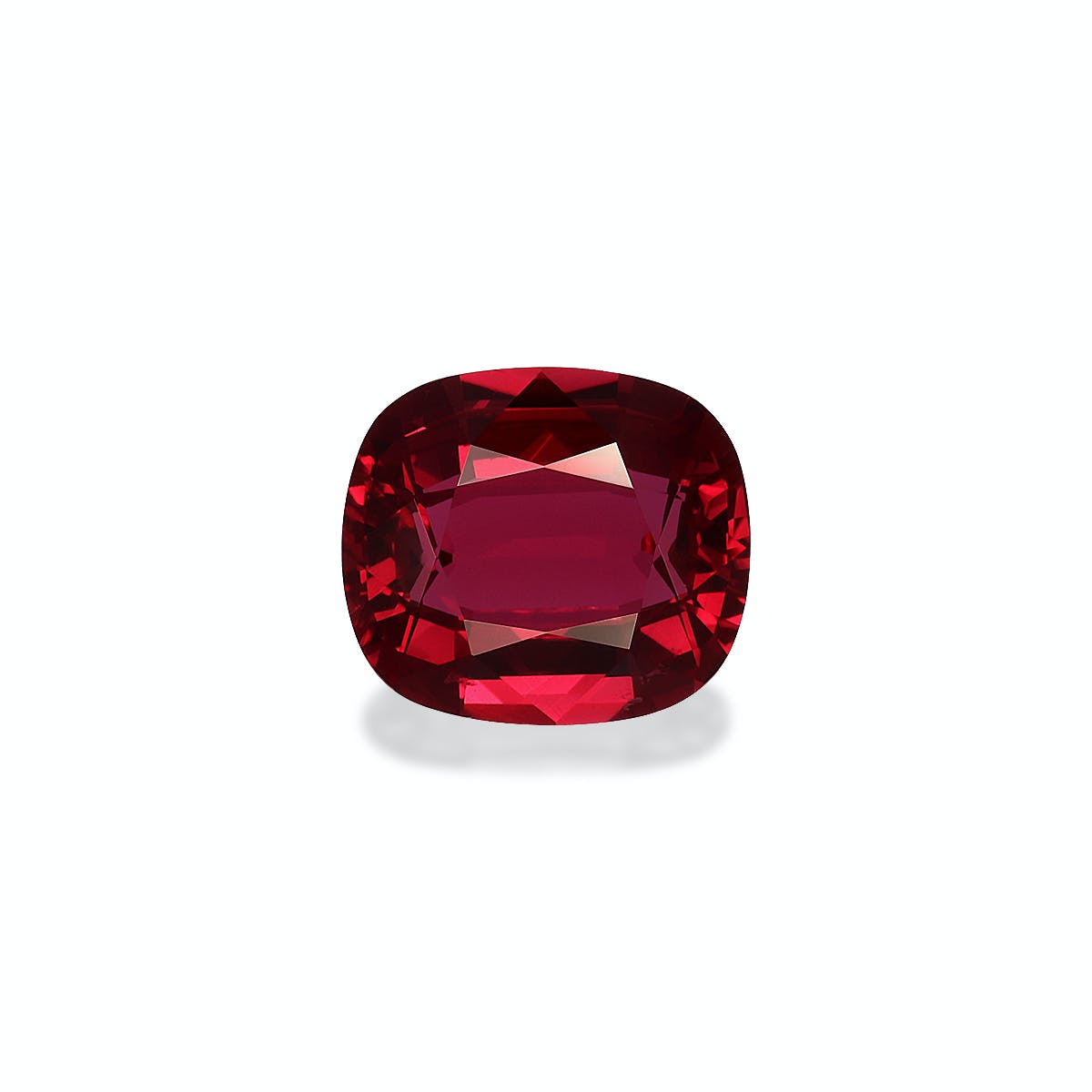 Mozambique Ruby Cushion  Red