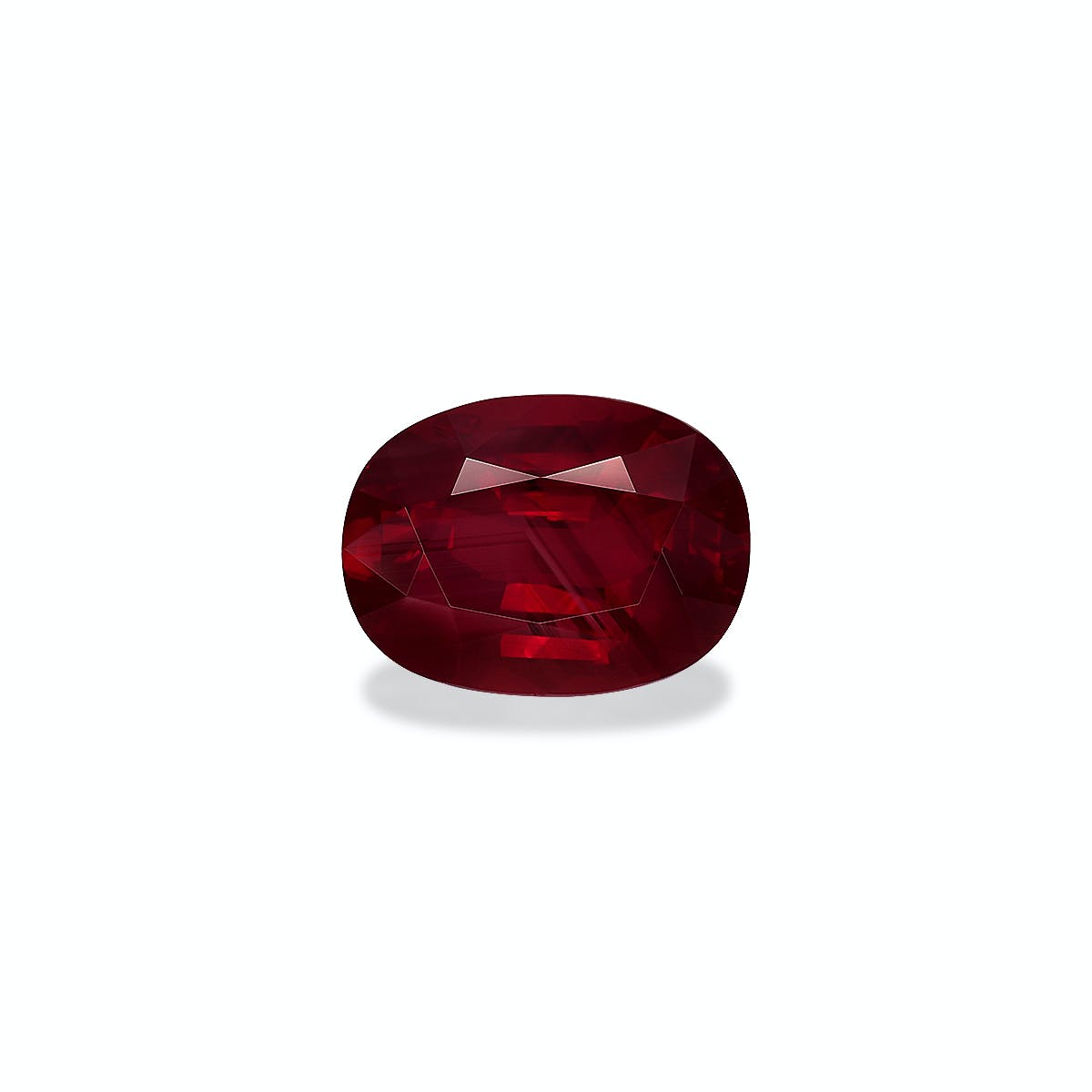 Mozambique Ruby Oval  Red