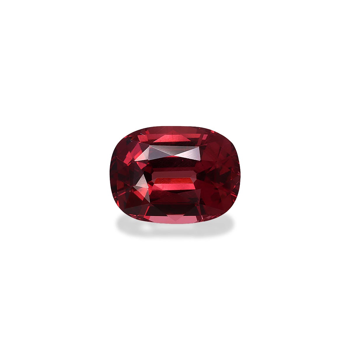 Malaya Garnet Cushion Fine Step Cut Scarlet Red