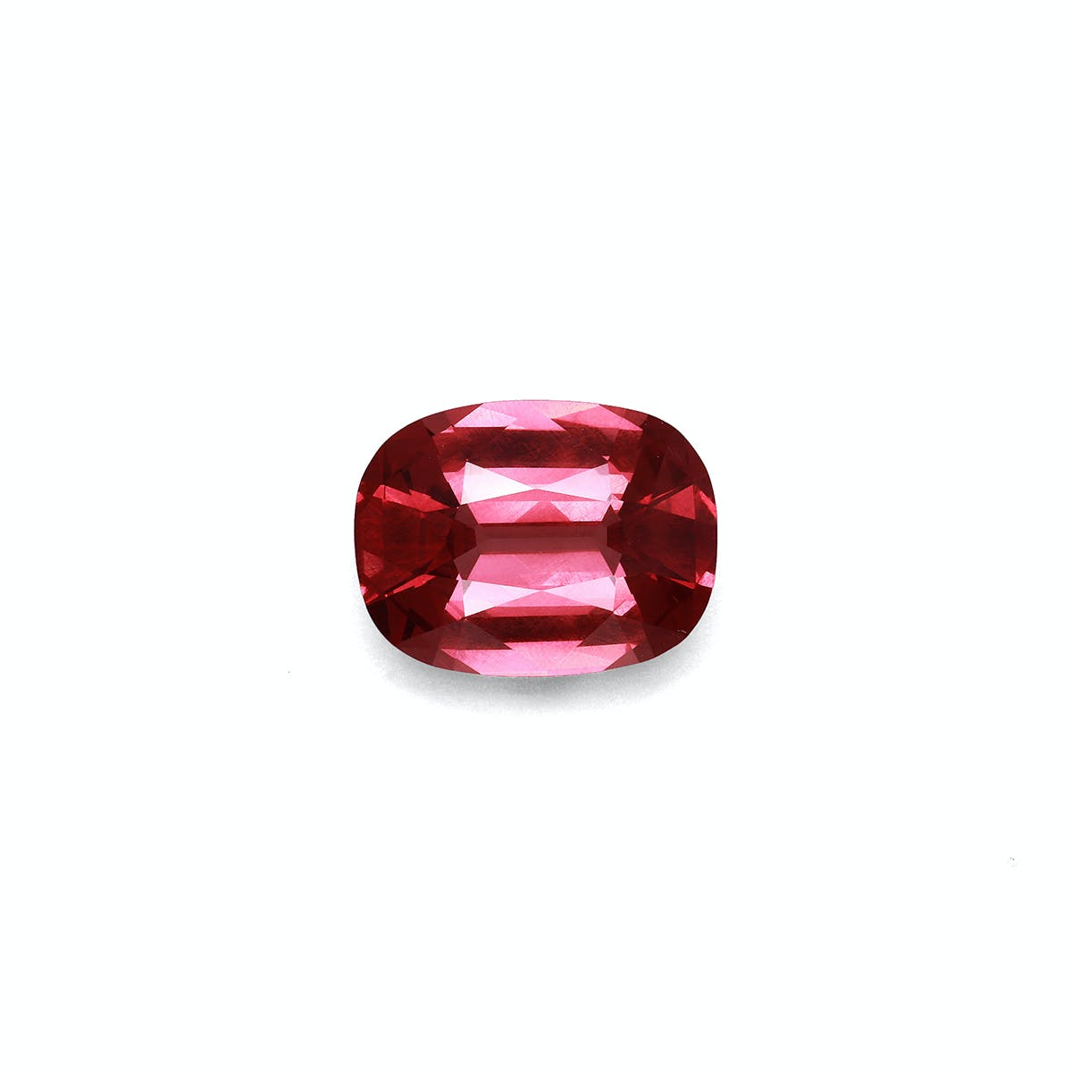 Malaya Garnet Cushion Fine Step Cut Scarlet Red