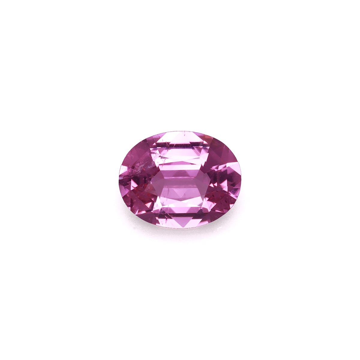 Cuprian Tourmaline Oval Fine Step Cut Pink