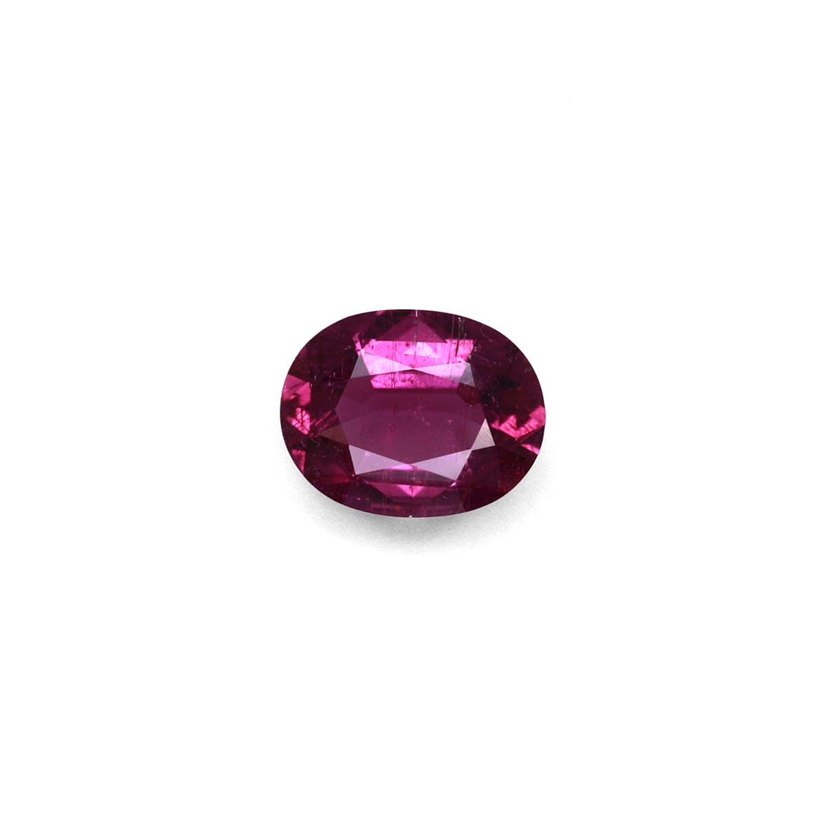 Cuprian Tourmaline Oval Fine Step Cut Purple