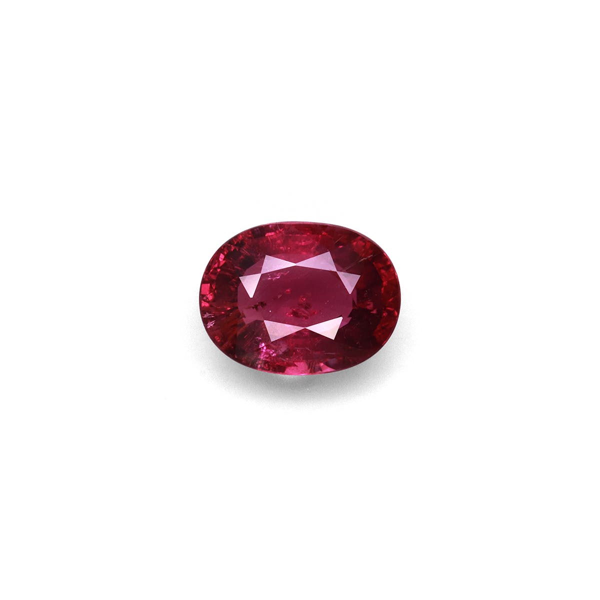 Cuprian Tourmaline Oval Fine Step Cut Pink