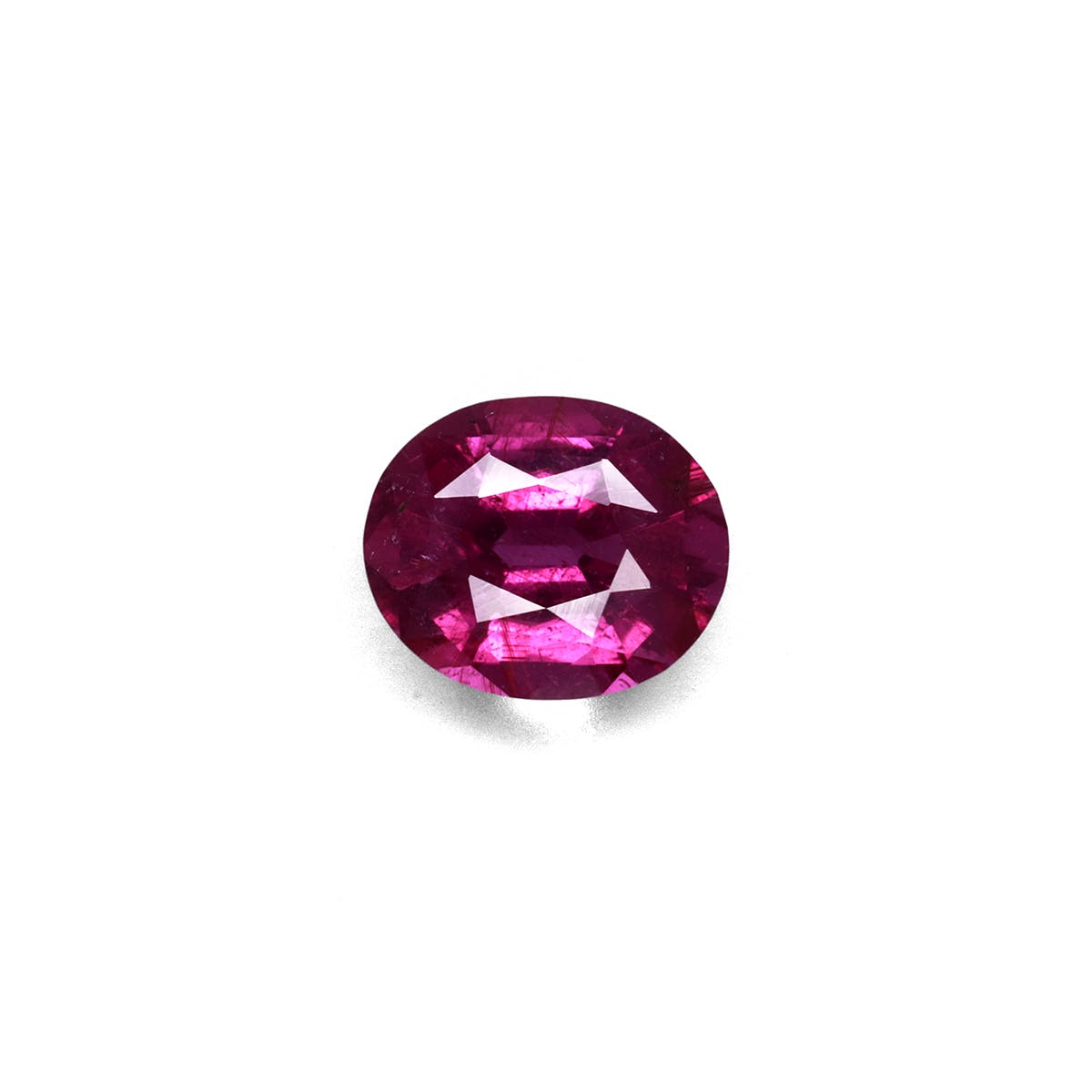 Cuprian Tourmaline Oval Fine Step Cut Purple