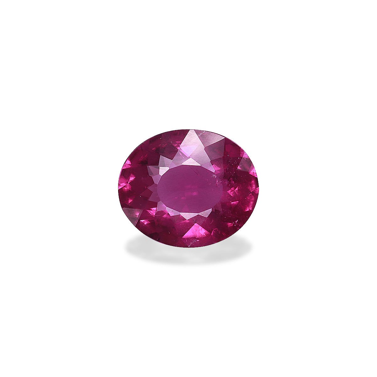 Cuprian Tourmaline Oval Modified Brilliant Cut Pink