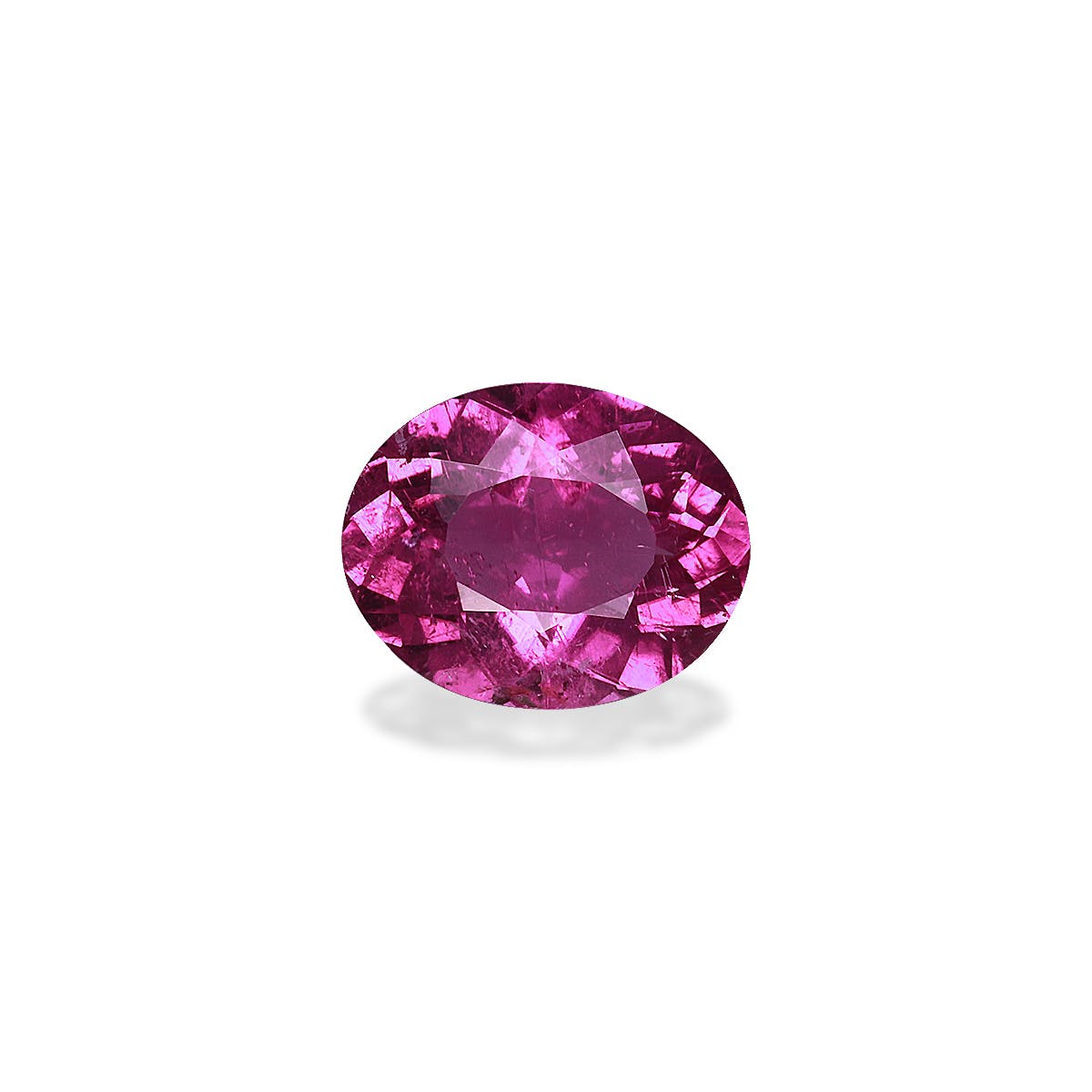 Cuprian Tourmaline Oval Modified Brilliant Cut Pink