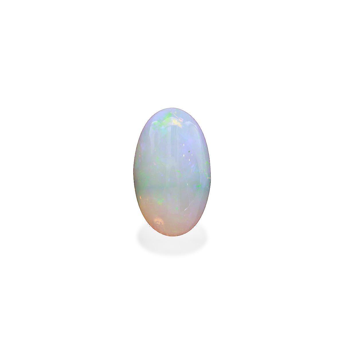 Ethiopian Opal Oval Cabochon White