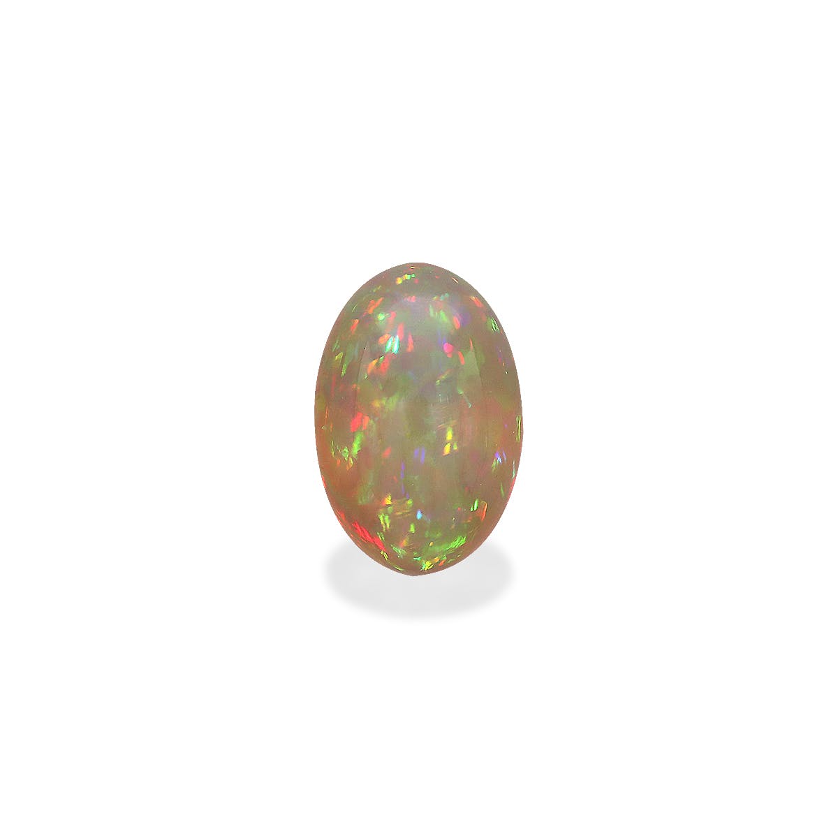 Ethiopian Opal Oval Cabochon Mixed Colour