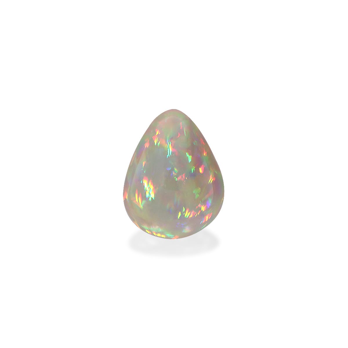 Ethiopian Opal Pear Cabochon Mixed Colour