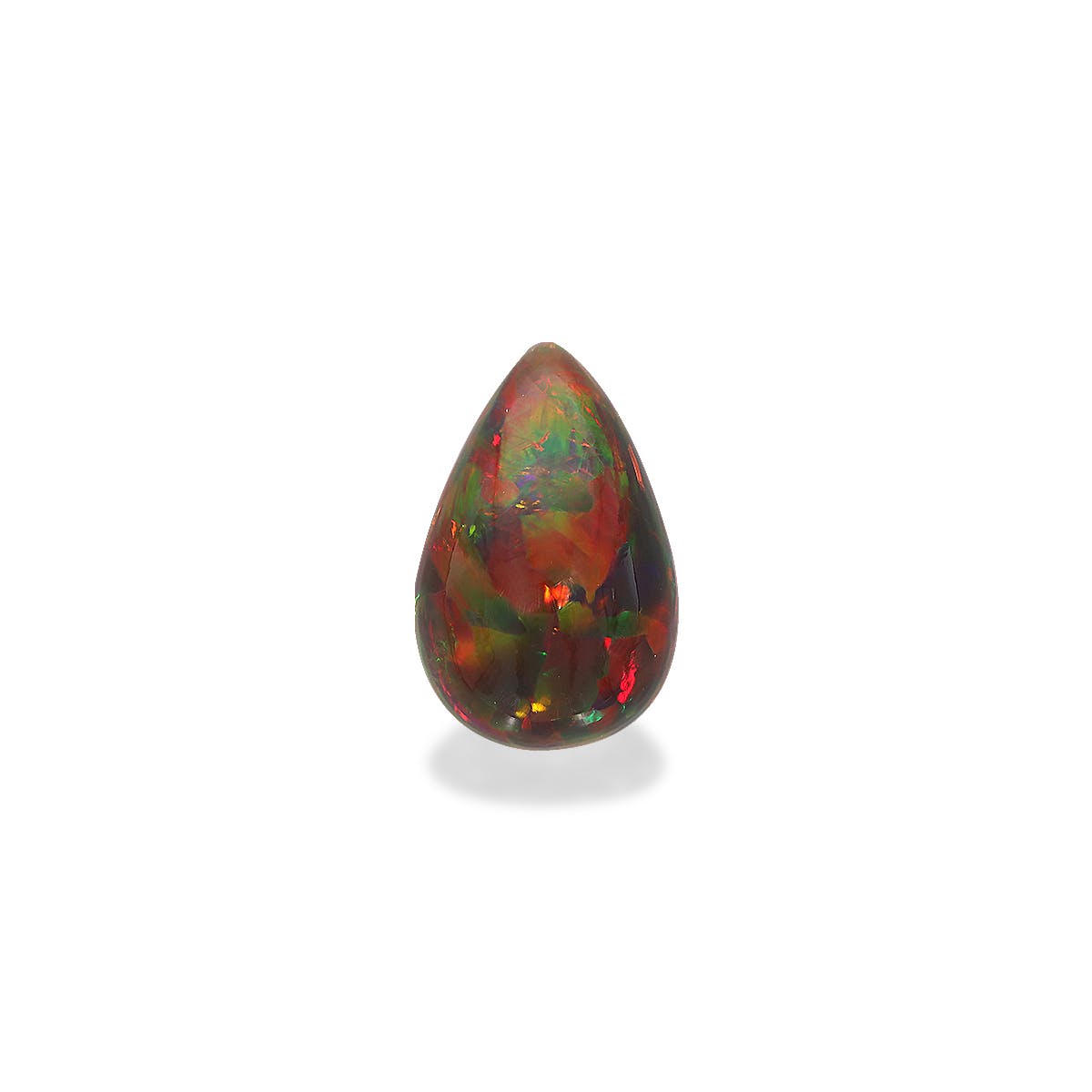 Ethiopian Opal Pear Cabochon Mixed Colour