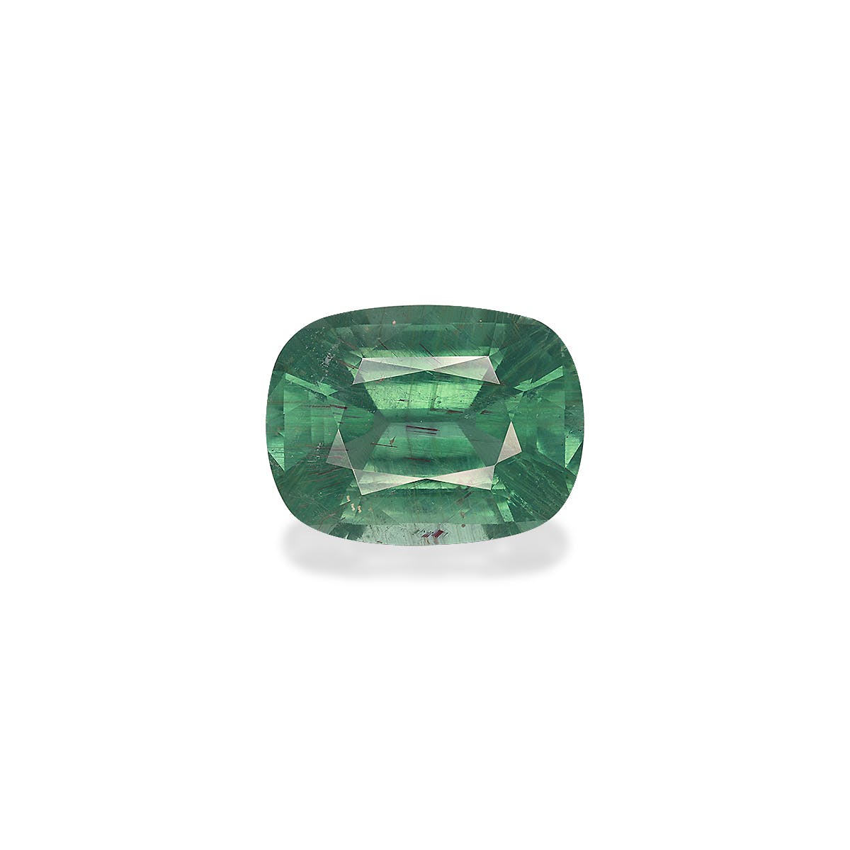 Paraiba Tourmaline Cushion Fine Step Cut Green