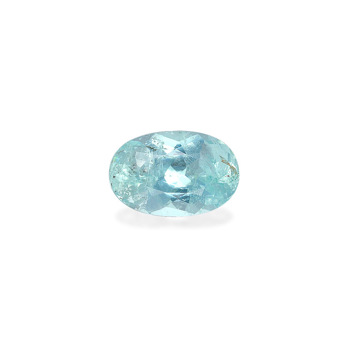 Paraiba Tourmaline Oval Modified Brilliant Cut Sky Blue