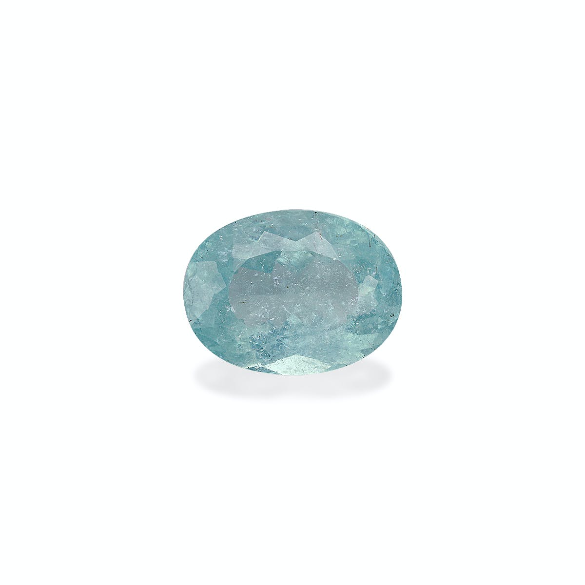 Paraiba Tourmaline Oval Modified Brilliant Cut Ice Blue