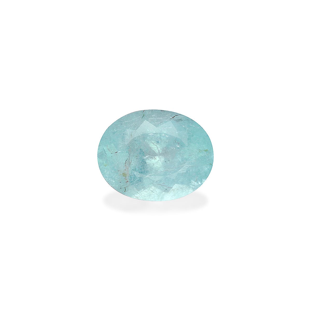 Paraiba Tourmaline Oval Modified Brilliant Cut Ice Blue