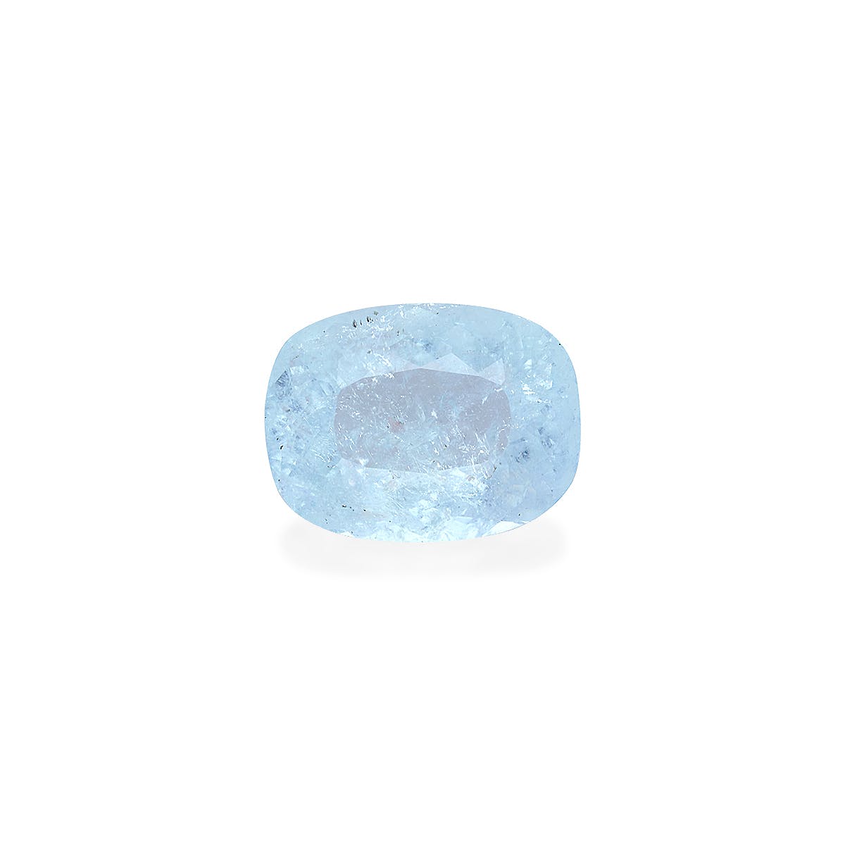 Paraiba Tourmaline Cushion Modified Brilliant Cut Ice Blue