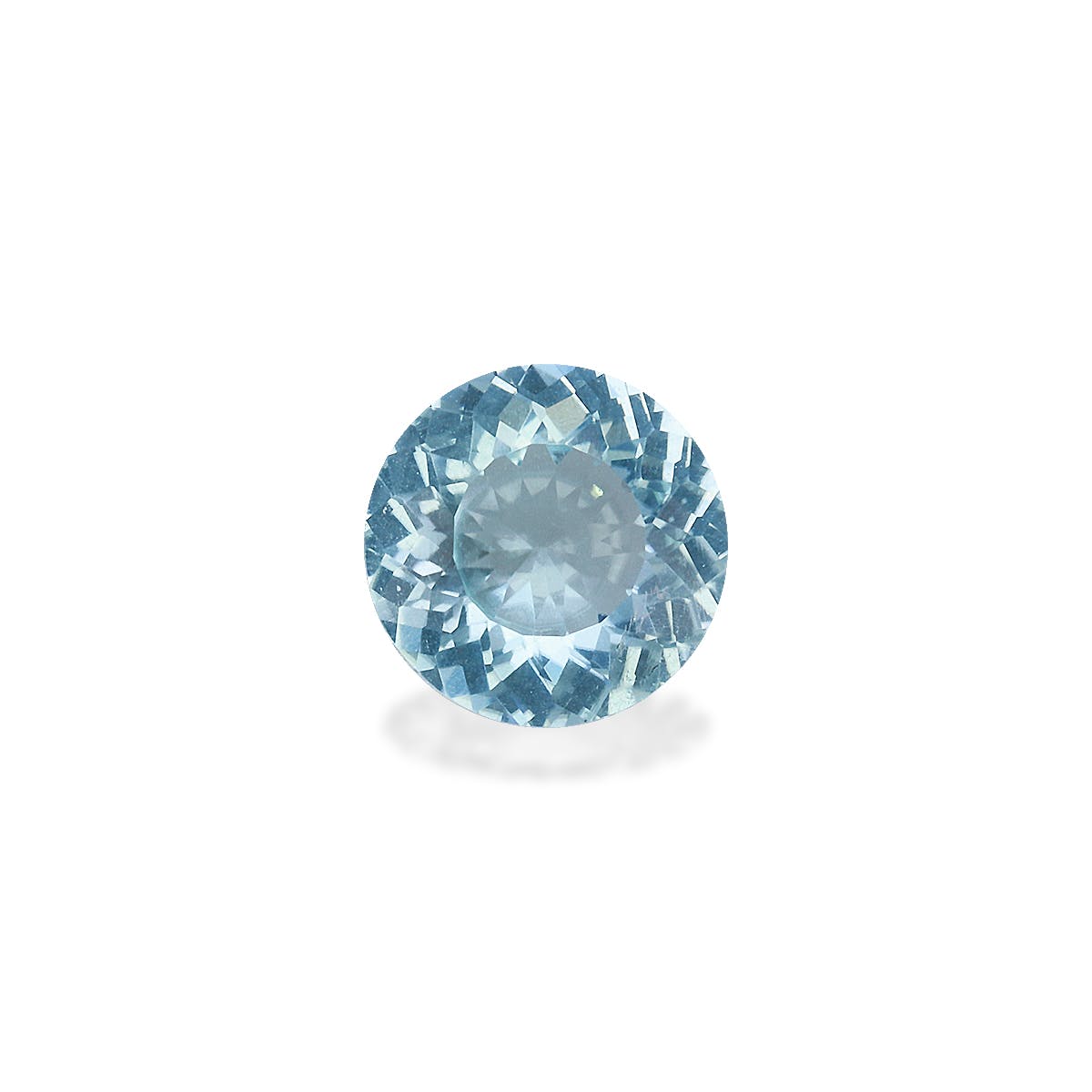 Paraiba Tourmaline Round Modified Brilliant Cut Sky Blue