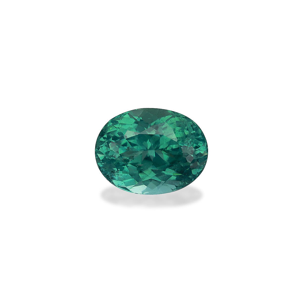 Paraiba Tourmaline Oval Modified Brilliant Cut Green