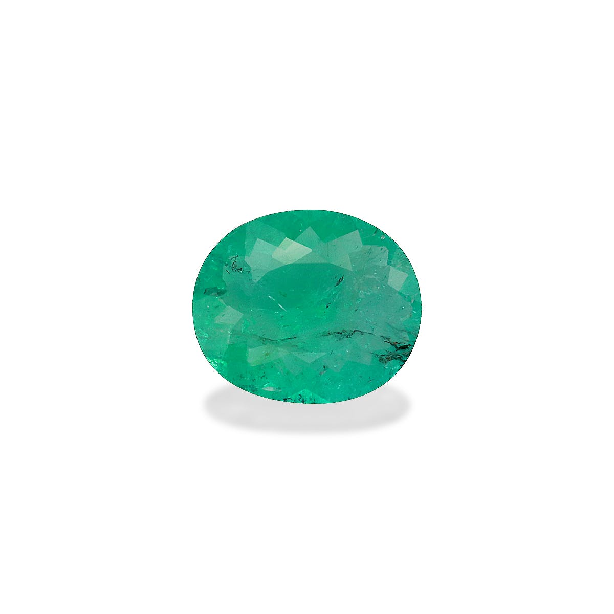 Paraiba Tourmaline Oval Modified Brilliant Cut Green