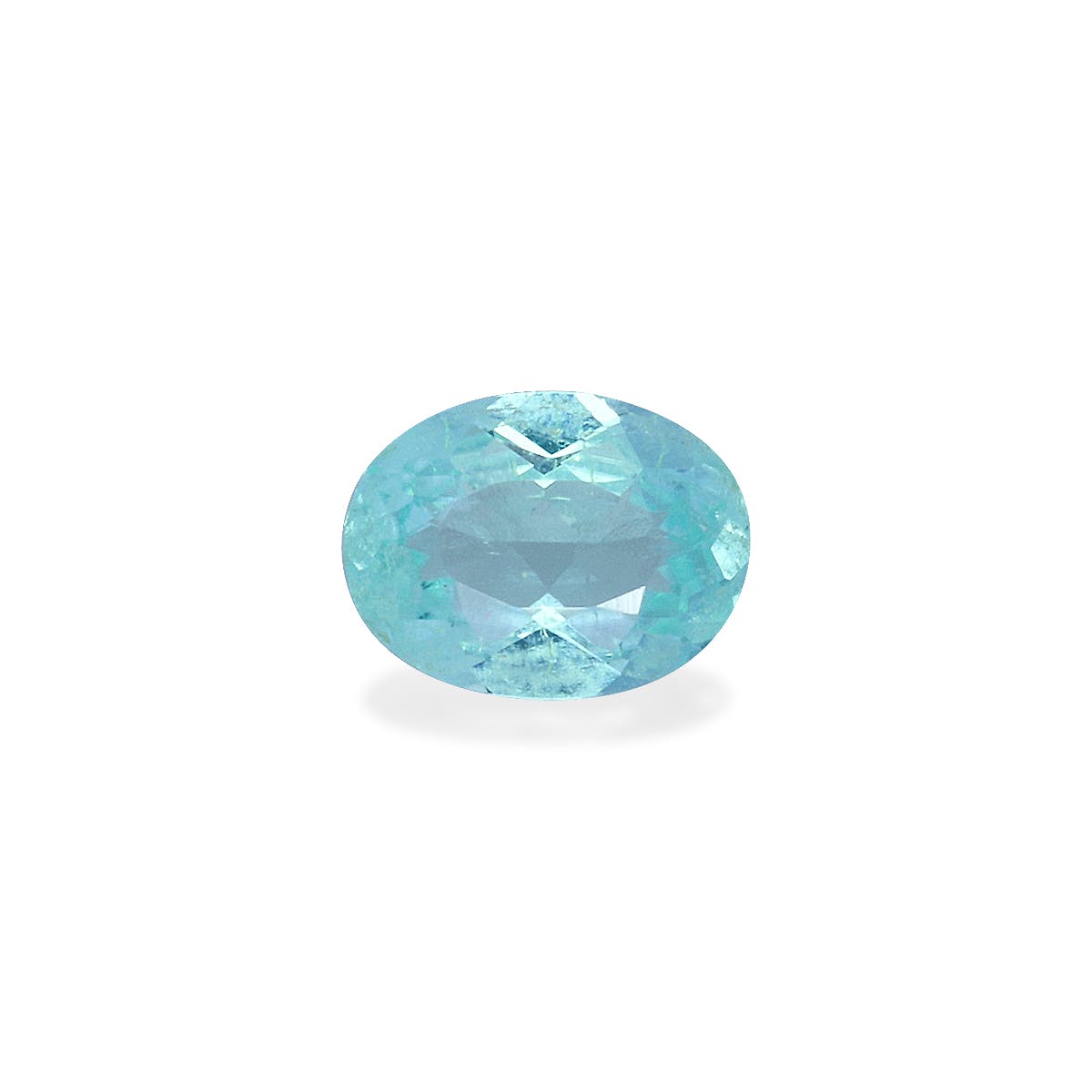 Paraiba Tourmaline Oval Modified Brilliant Cut Sky Blue