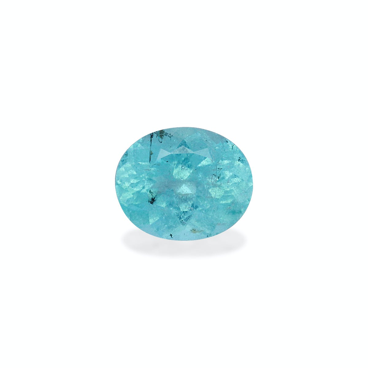 Paraiba Tourmaline Oval Modified Brilliant Cut Baby Blue