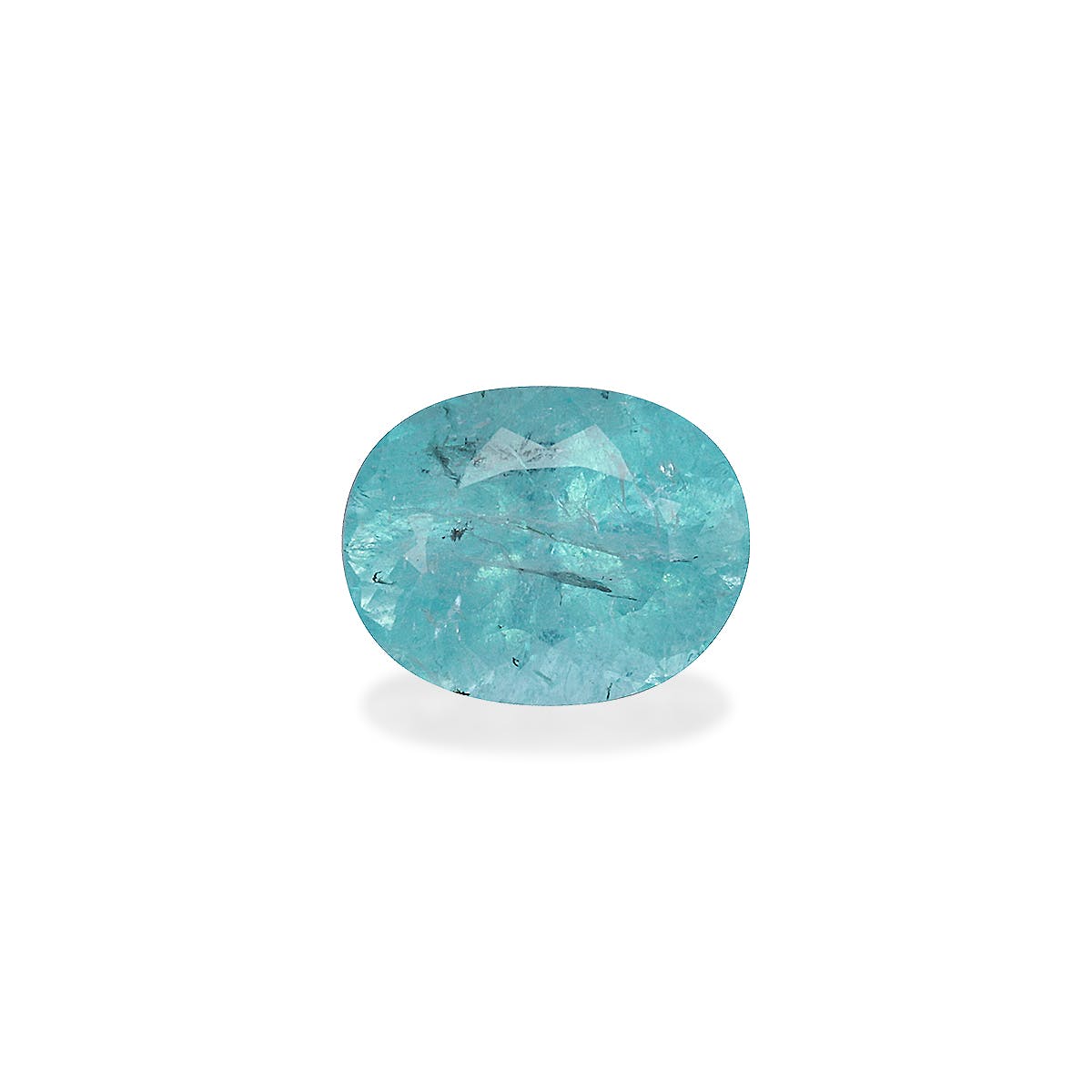 Paraiba Tourmaline Oval Modified Brilliant Cut Ice Blue