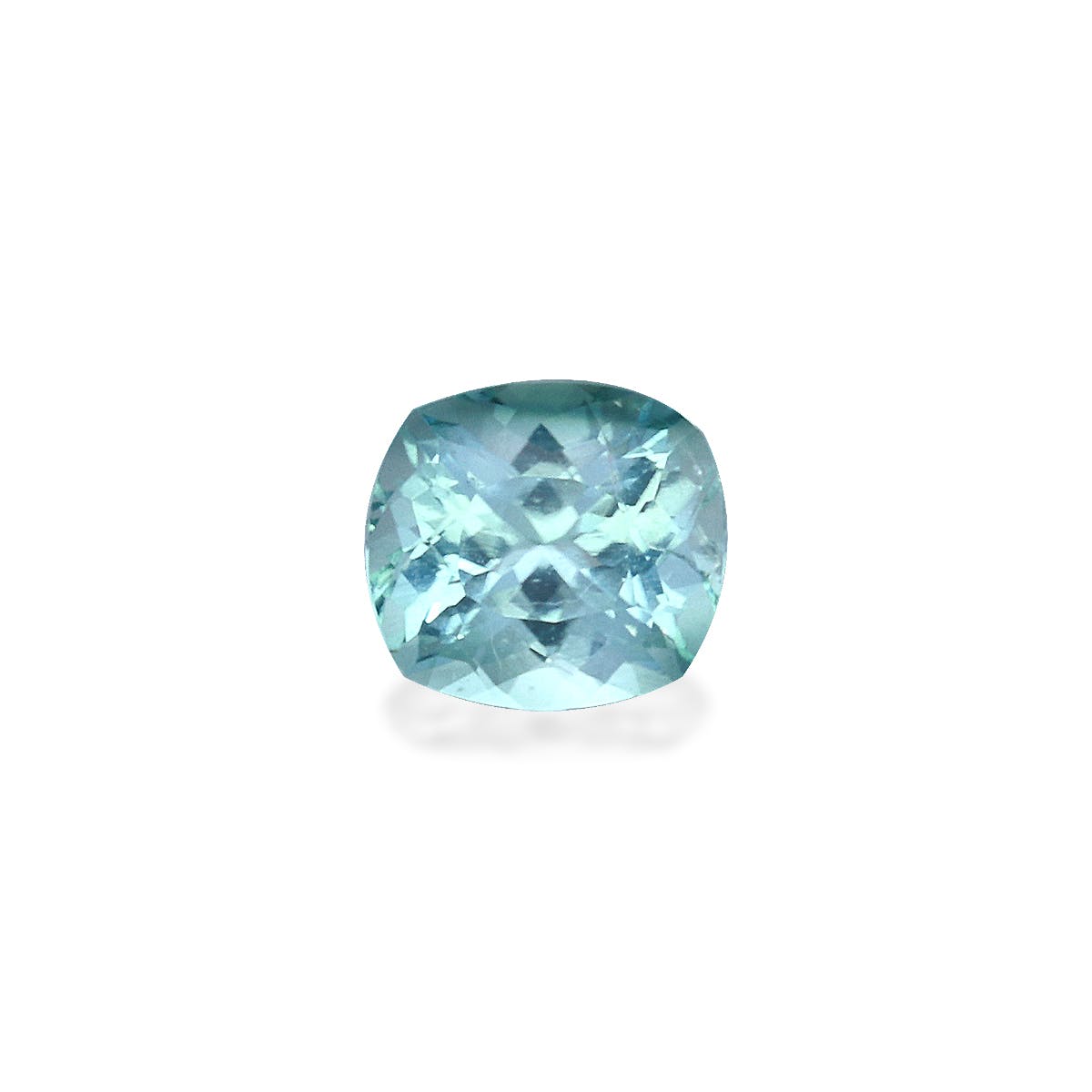 Paraiba Tourmaline Cushion Modified Brilliant Cut Sky Blue