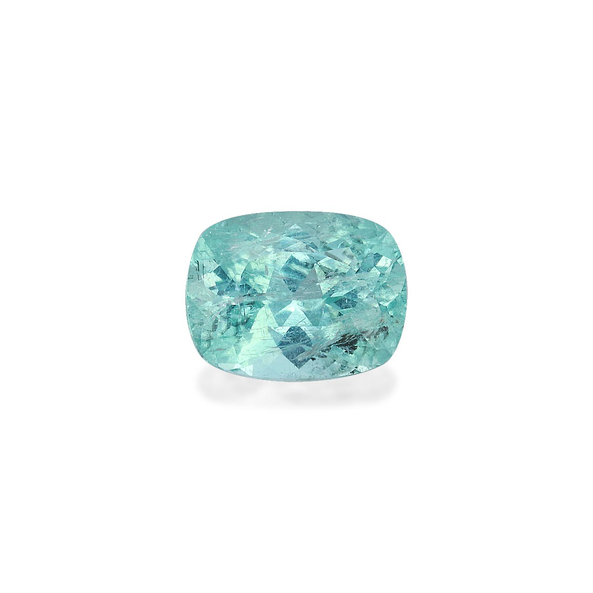 Paraiba Tourmaline Cushion Modified Brilliant Cut Sky Blue