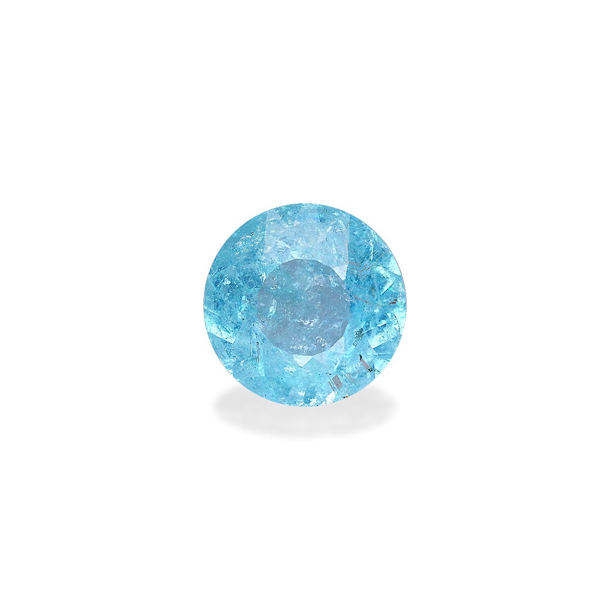 Paraiba Tourmaline Round Modified Brilliant Cut Blue