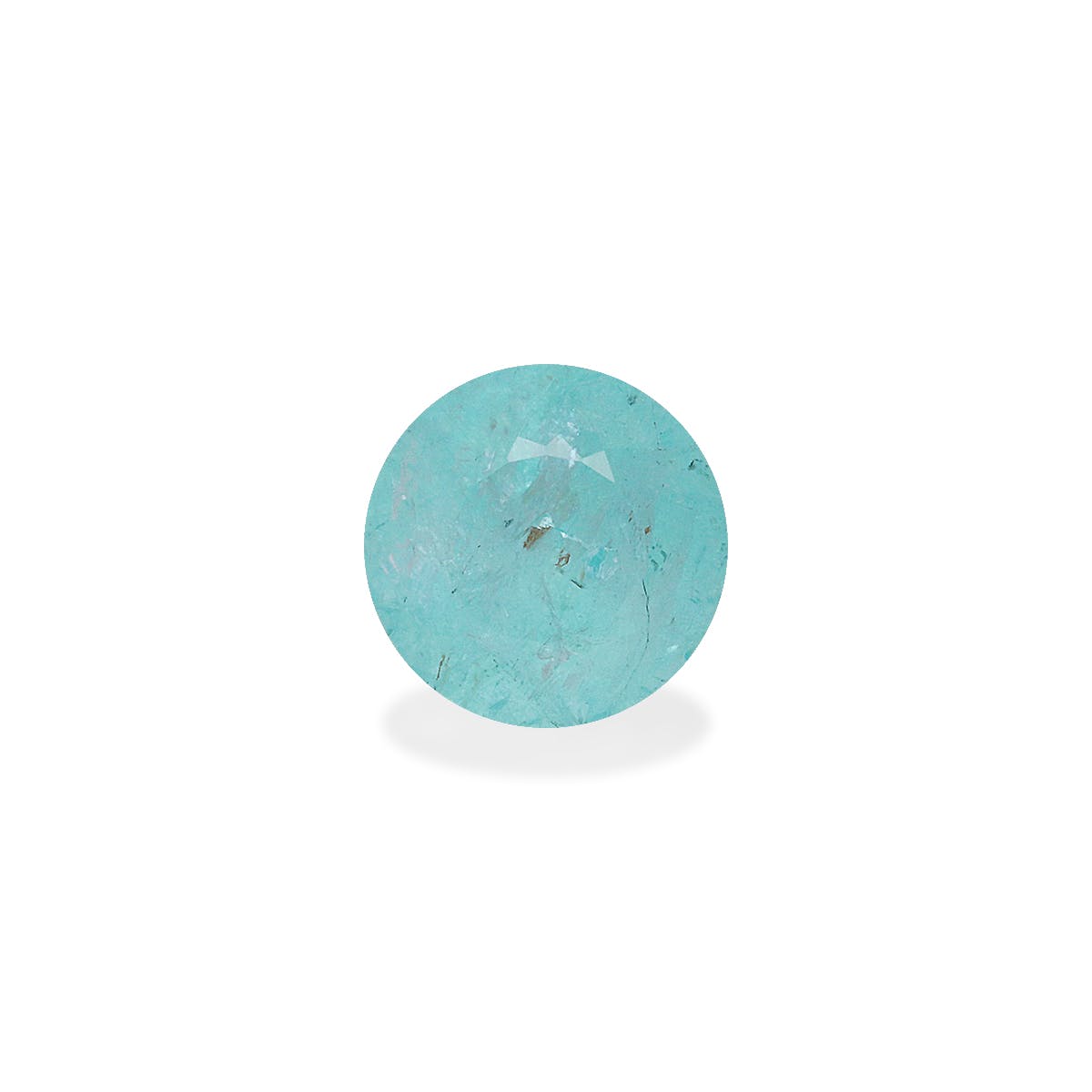 Paraiba Tourmaline Round Modified Brilliant Cut Blue