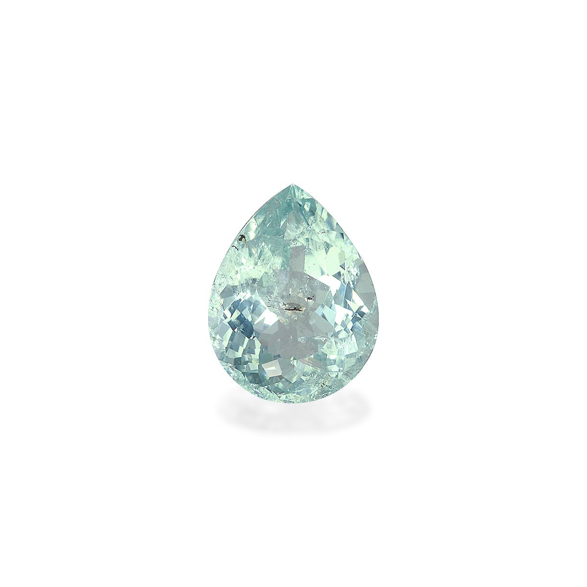 Paraiba Tourmaline Pear Modified Brilliant Cut Sky Blue