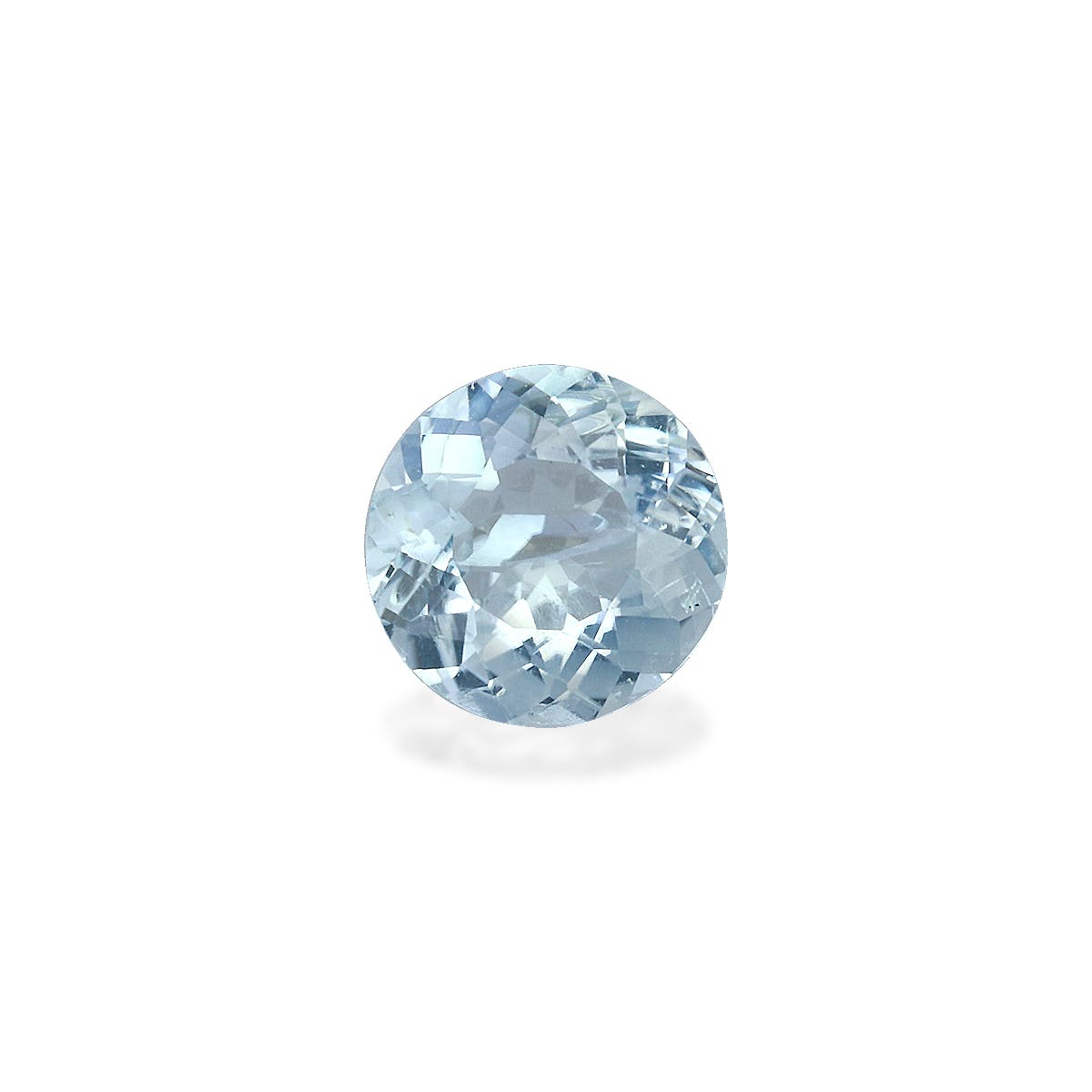 Paraiba Tourmaline Round Modified Brilliant Cut Sky Blue